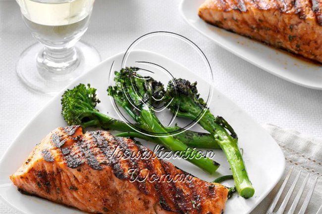 Spice-Rubbed Salmon