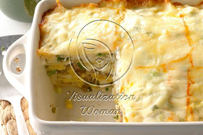 Spicy Breakfast Lasagna