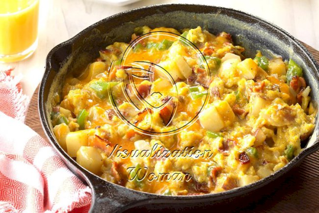 Country-Style Scrambled Eggs