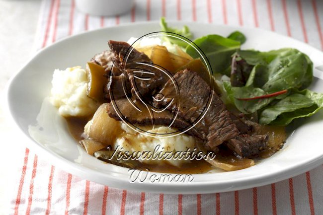Slow-Cooked Sirloin