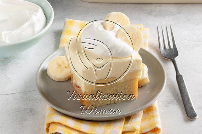 Bananas & Cream Pound Cake