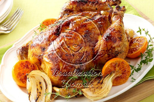 Citrus-Spiced Roast Chicken