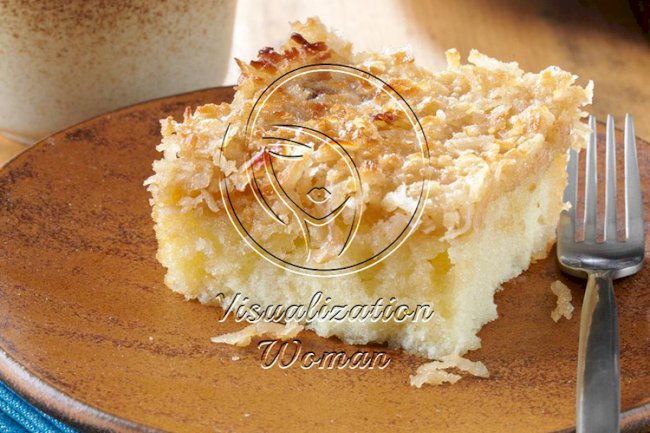 Moist Lazy Daisy Cake