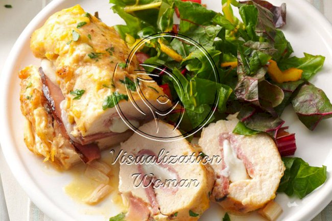 Stuffed Chicken Rolls