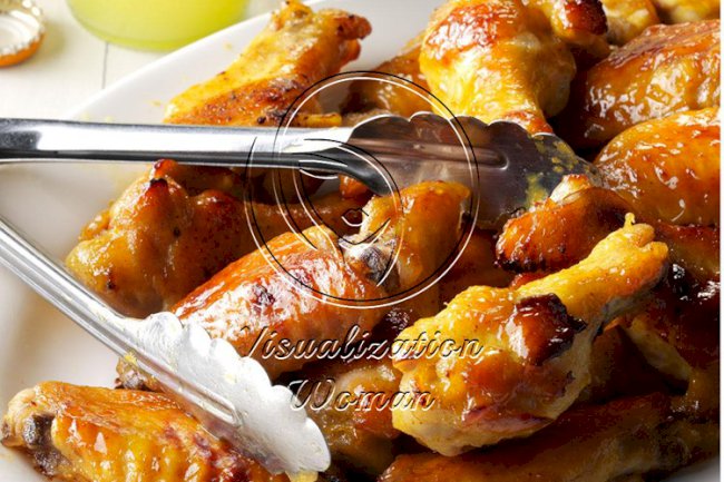 Honey-Mustard Chicken Wings