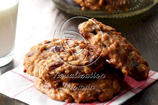 Banana Oat Breakfast Cookies