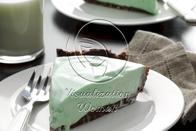 Marshmallow Grasshopper Pie