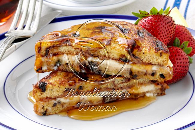 Jam ‘n’ Cream French Toast