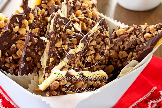 Saltine Toffee Bark