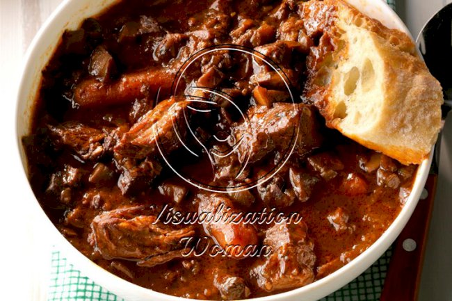 Mainly Mushroom Beef Carbonnade