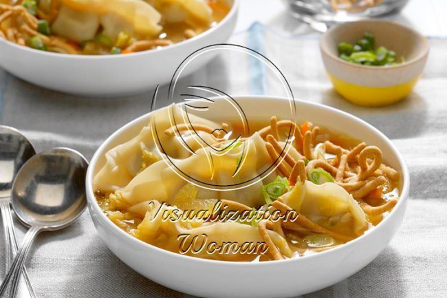 Easy Pot Sticker Soup