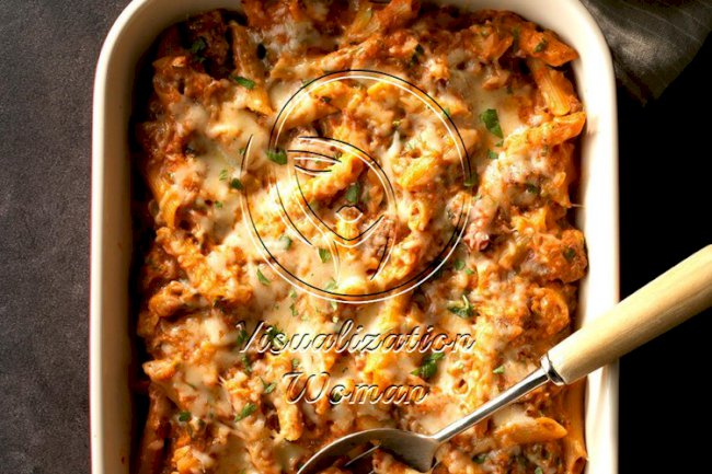 Penne Beef Bake