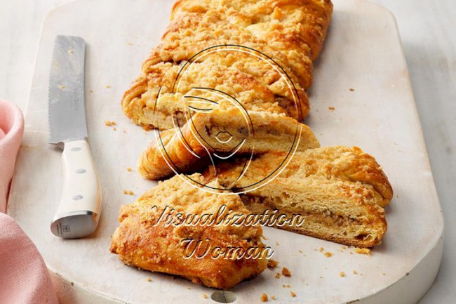 Caramel-Scotch Cream Cheese Coffee Cake