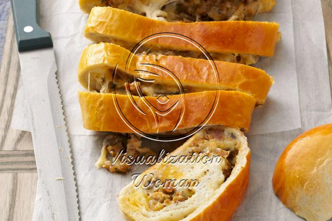 Breakfast Sausage Bread