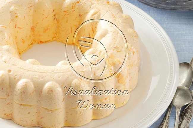 Apricot Gelatin Mold