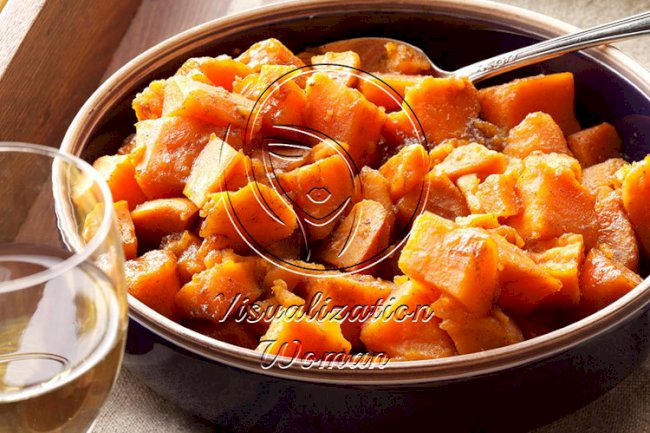 Caramel Sweet Potatoes