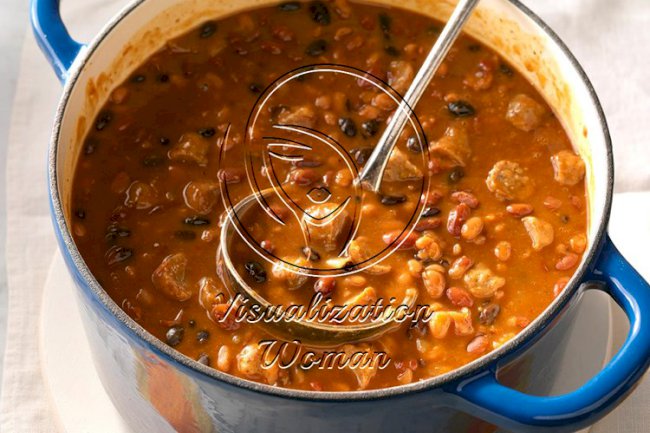 Spicy Chuck Wagon Beans
