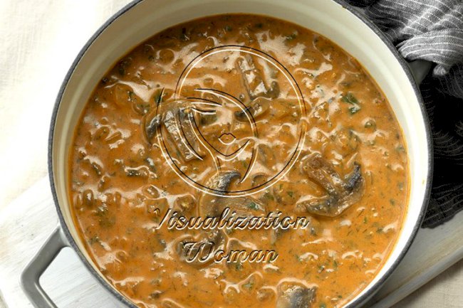 Brie Mushroom Soup