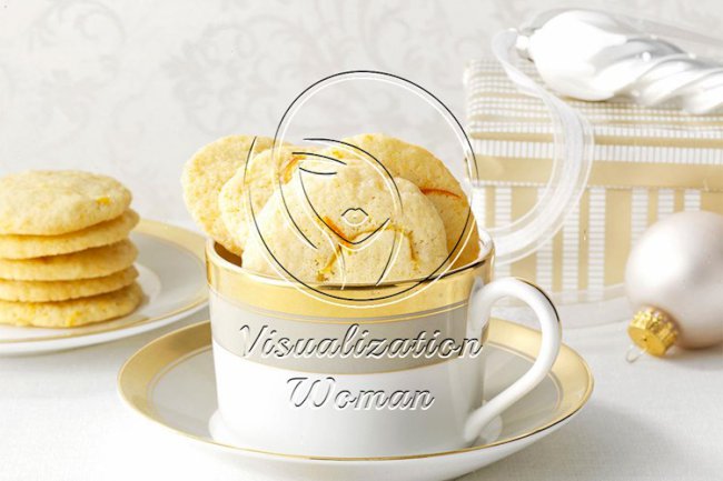 Orange & Lemon Wafer Cookies