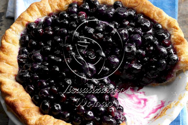 Cape Cod Blueberry Pie