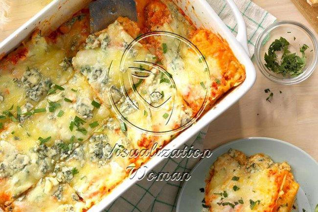 Buffalo Chicken Lasagna