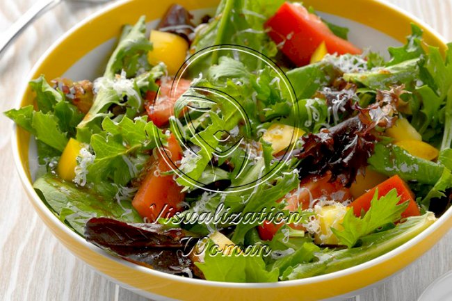 Balsamic Asiago Salad
