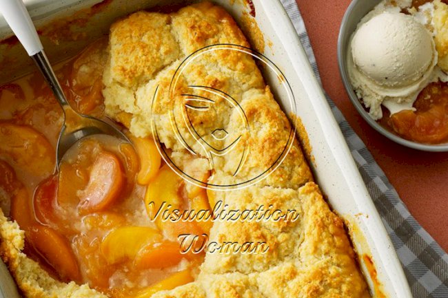 Nectarine Plum Cobbler