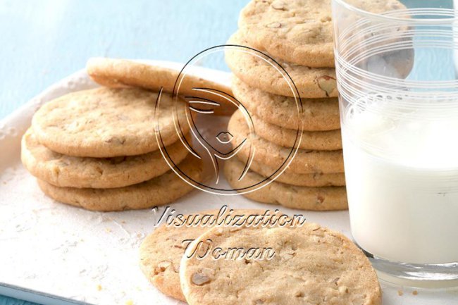 Butter Pecan Icebox Cookies