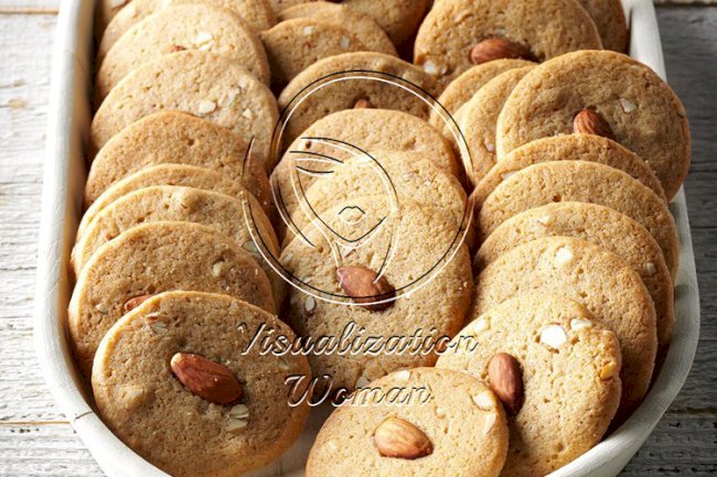 Almond Icebox Cookies