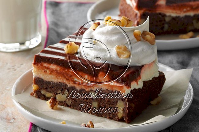 Layered Brownie Dessert