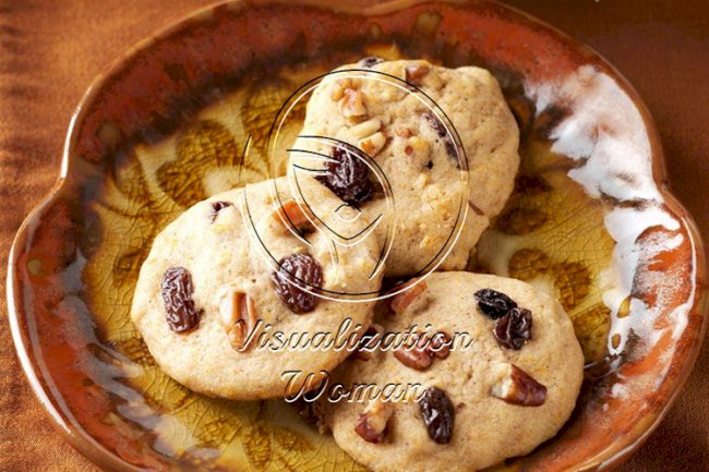 Raisin Sweet Potato Cookies