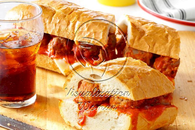 Giant Meatball Sub