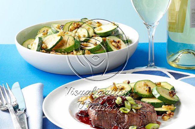 Walnut Zucchini Saute