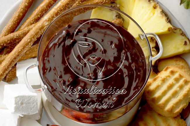 Chocolate Pecan Fondue