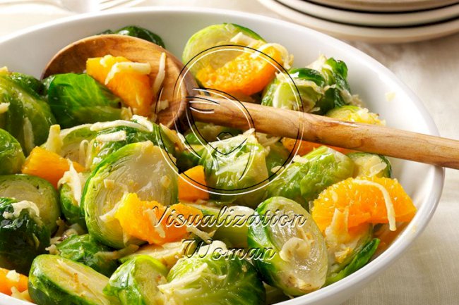 Brussels Sprouts and Tangerines
