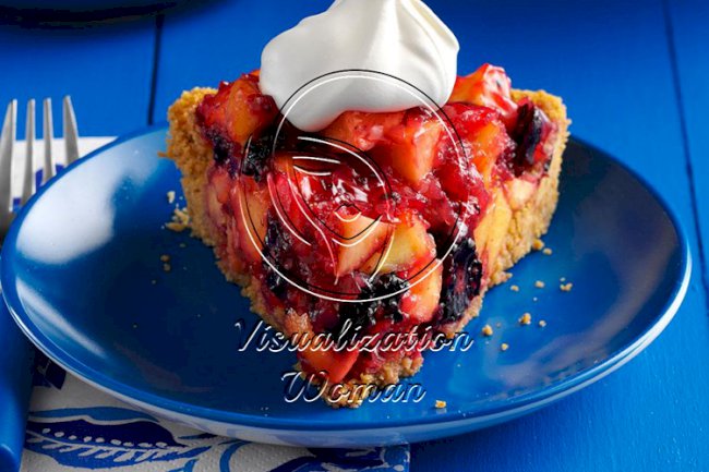 Blackberry Nectarine Pie
