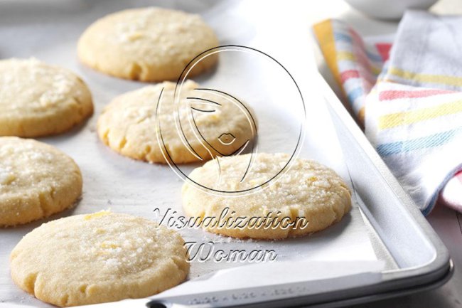Lemon & Rosemary Butter Cookies