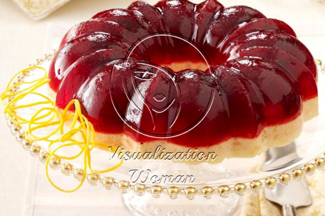 Cranberry-Eggnog Gelatin Salad