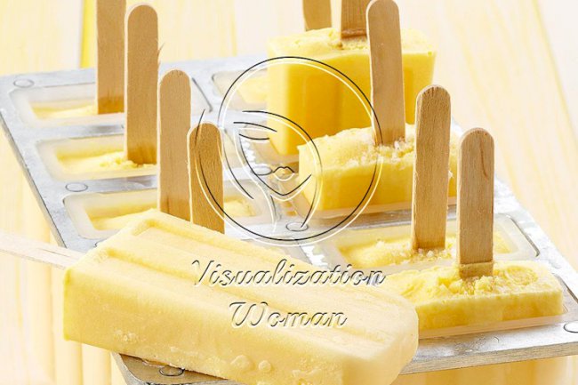 Creamy Cantaloupe Pops