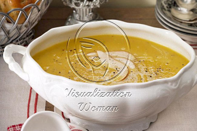 Acorn Squash & Pear Soup