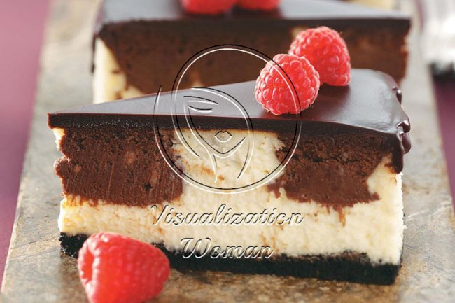 Chocolate Raspberry Cheesecake