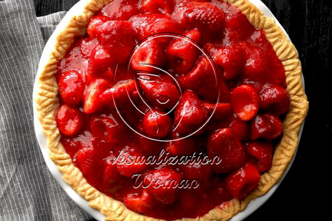 Sky-High Strawberry Pie