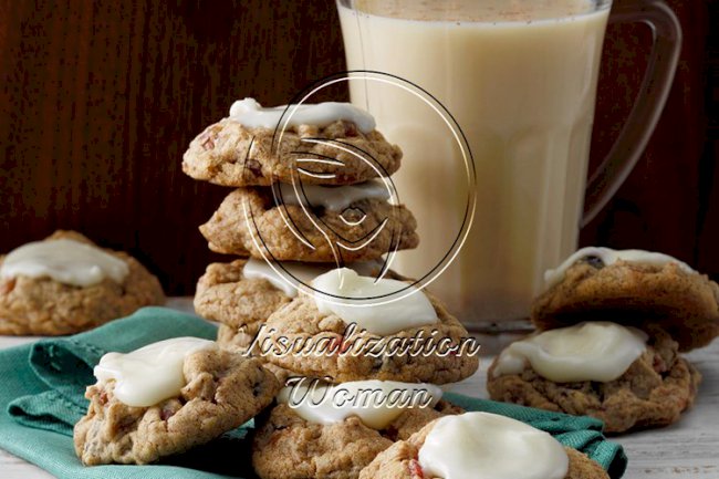 Gingerbread Fruitcake Cookies