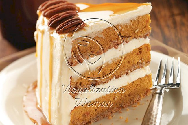 Pumpkin-Pecan Spice Cake