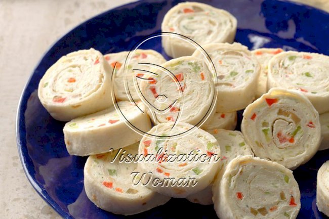 Christmas Party Pinwheels