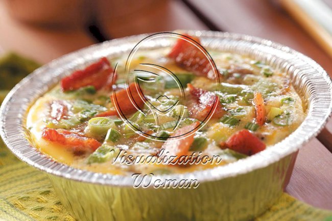 Breakfast Eggs in Foil Bowls