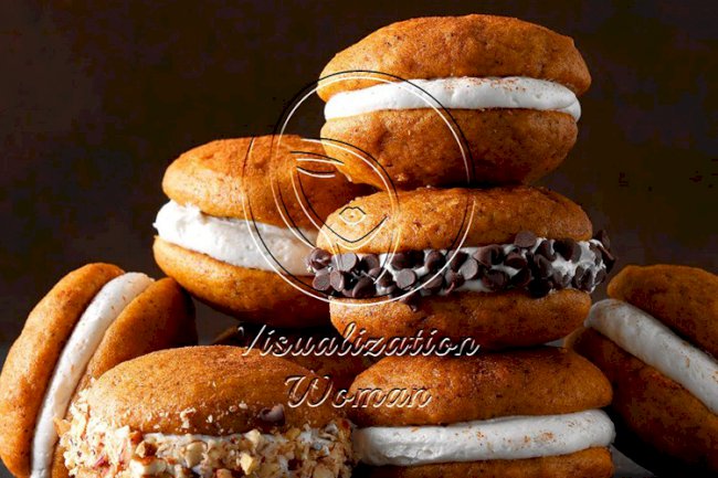 Pumpkin Pecan Whoopie Pies