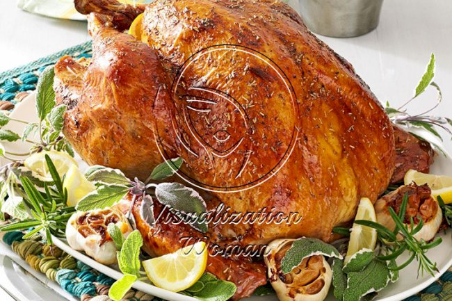 Garlic Rosemary Turkey