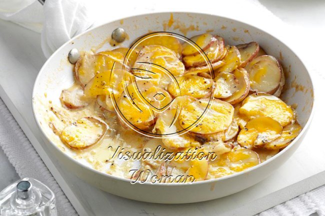 Skillet Scalloped Potatoes
