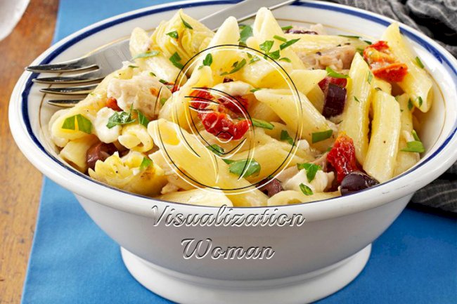 Greek Chicken Pasta